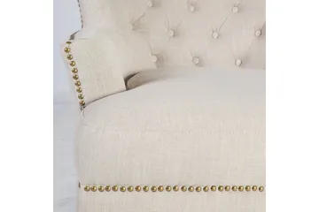 Fåtölj Holmes 79x85xh98 cm Beige - Möbler - Fåtölj & stolar - Fåtölj - Chesterfield fåtölj