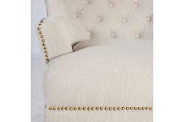 Fåtölj Holmes 79x85xh98 cm Beige - Möbler - Fåtölj & stolar - Fåtölj - Chesterfield fåtölj