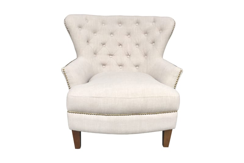 Fåtölj Holmes 79x85xh98 cm Beige - Möbler - Fåtölj & stolar - Fåtölj - Chesterfield fåtölj