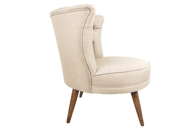 Vollbracht Fåtölj utan Armstöd - Beige - Möbler - Fåtölj & stolar - Fåtölj - Chesterfield fåtölj