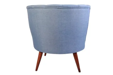 Vollbracht Fåtölj utan Armstöd - Blå - Möbler - Fåtölj & stolar - Fåtölj - Chesterfield fåtölj