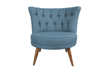 Vollbracht Fåtölj utan Armstöd - Blå - Möbler - Fåtölj & stolar - Fåtölj - Chesterfield fåtölj