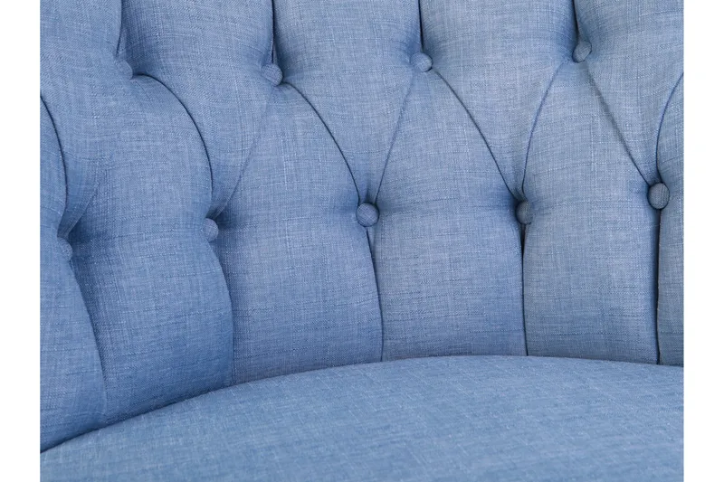 Vollbracht Fåtölj utan Armstöd - Blå - Möbler - Fåtölj & stolar - Fåtölj - Chesterfield fåtölj
