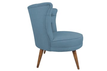 Vollbracht Fåtölj utan Armstöd - Blå - Möbler - Fåtölj & stolar - Fåtölj - Chesterfield fåtölj