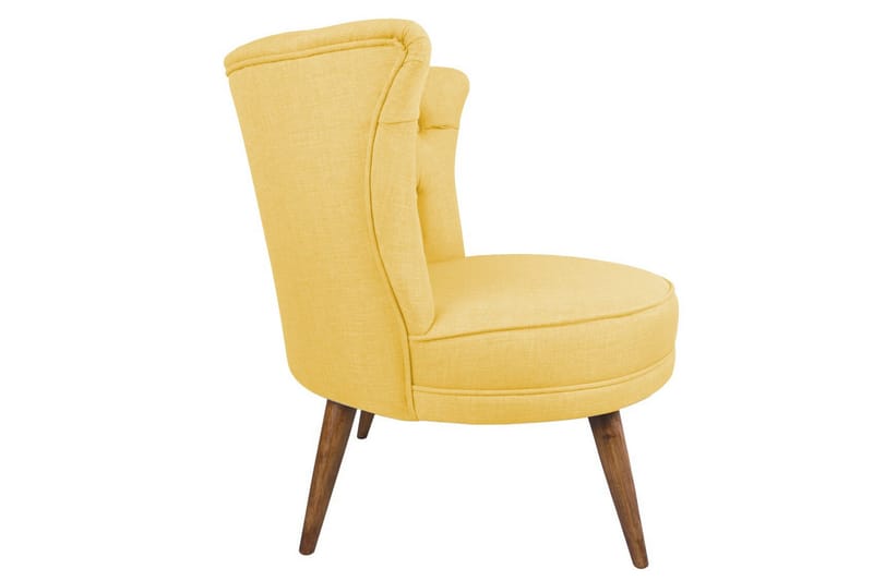 Vollbracht Fåtölj utan Armstöd - Gul - Möbler - Fåtölj & stolar - Fåtölj - Chesterfield fåtölj