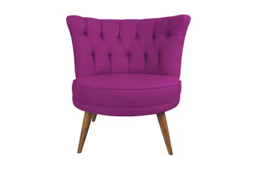 Vollbracht Fåtölj utan Armstöd - Lila - Möbler - Fåtölj & stolar - Fåtölj - Chesterfield fåtölj