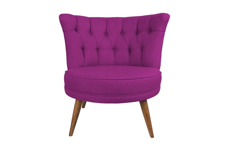 Vollbracht Fåtölj utan Armstöd - Lila - Möbler - Fåtölj & stolar - Fåtölj - Chesterfield fåtölj