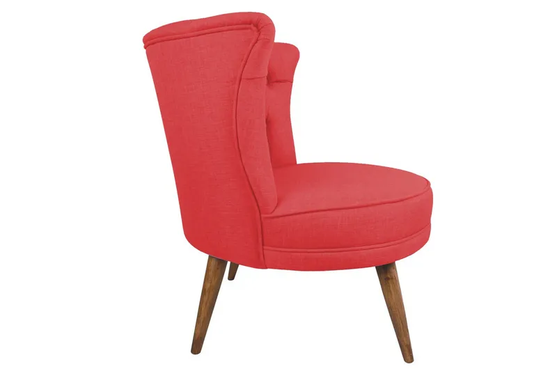 Vollbracht Fåtölj utan Armstöd - Röd - Möbler - Fåtölj & stolar - Fåtölj - Chesterfield fåtölj