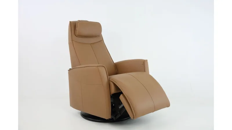 Clashan Hjellegjerde Reclinerfåtölj Elektrisk - Brun - Möbler - Fåtölj & stolar - Fåtölj - Biofåtölj & reclinerfåtölj