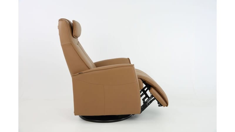 Clashan Hjellegjerde Reclinerfåtölj Elektrisk - Brun - Möbler - Fåtölj & stolar - Fåtölj - Biofåtölj & reclinerfåtölj
