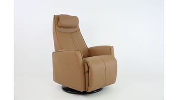 Clashan Hjellegjerde Reclinerfåtölj Elektrisk - Brun - Möbler - Fåtölj & stolar - Fåtölj - Biofåtölj & reclinerfåtölj
