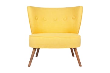 Clivocast Fåtölj med Armstöd - Gul - Möbler - Fåtölj & stolar - Fåtölj