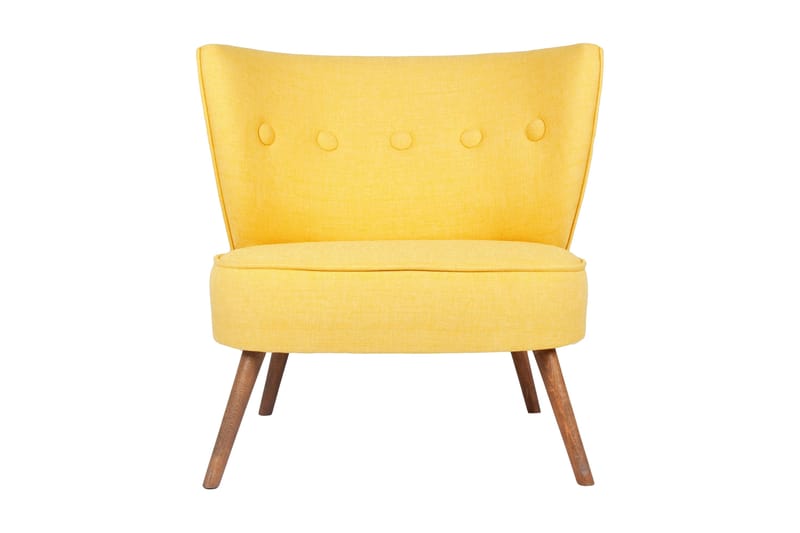 Clivocast Fåtölj med Armstöd - Gul - Möbler - Fåtölj & stolar - Fåtölj