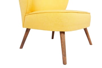 Clivocast Fåtölj med Armstöd - Gul - Möbler - Fåtölj & stolar - Fåtölj