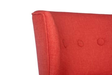 Clivocast Fåtölj med Armstöd - Röd - Möbler - Fåtölj & stolar - Fåtölj