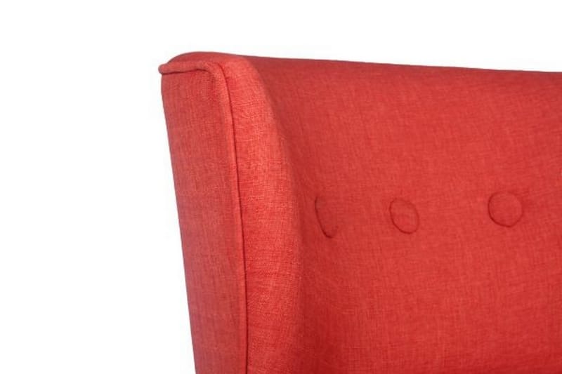 Clivocast Fåtölj med Armstöd - Röd - Möbler - Fåtölj & stolar - Fåtölj