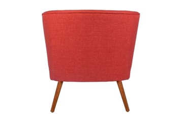 Clivocast Fåtölj med Armstöd - Röd - Möbler - Fåtölj & stolar - Fåtölj