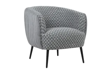 Accent Fåtölj Grå - Möbler - Fåtölj & stolar - Fåtölj - Clubfåtölj