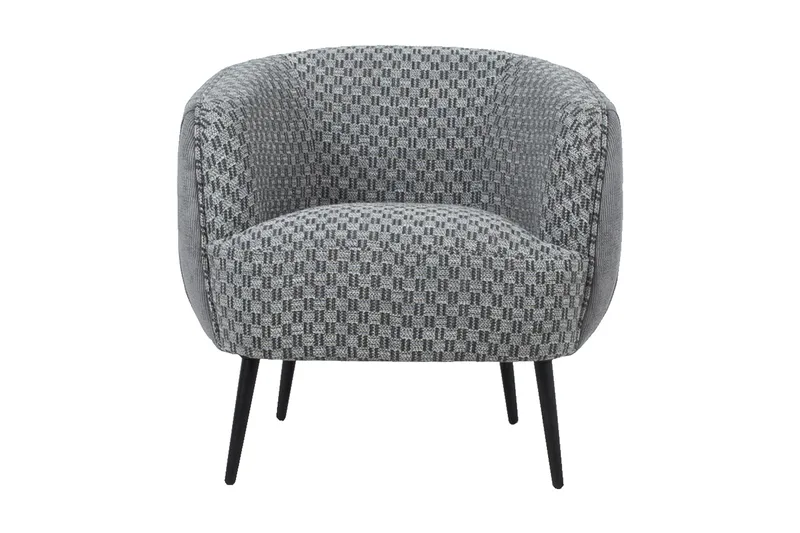 Accent Fåtölj Grå - Möbler - Fåtölj & stolar - Fåtölj - Clubfåtölj