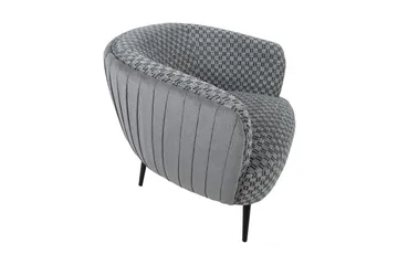 Accent Fåtölj Grå - Möbler - Fåtölj & stolar - Fåtölj - Clubfåtölj