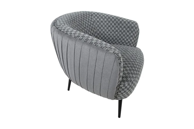 Accent Fåtölj Grå - Möbler - Fåtölj & stolar - Fåtölj - Clubfåtölj