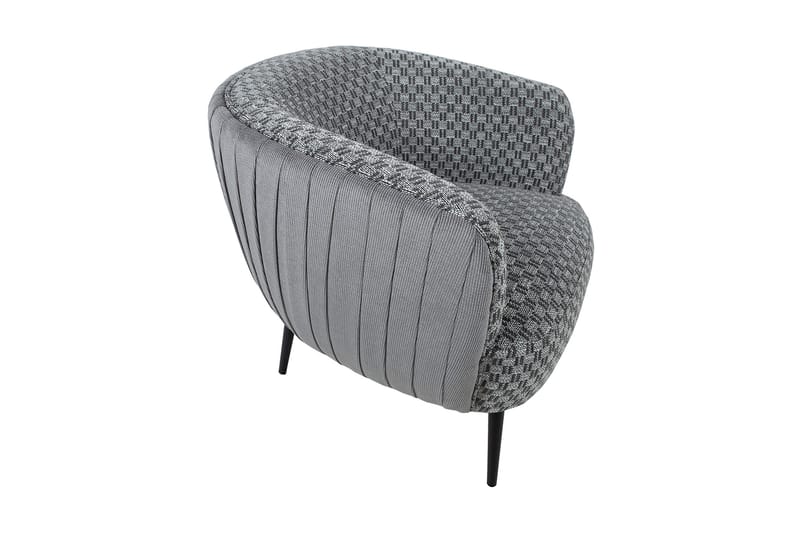 Accent Fåtölj Grå - Möbler - Fåtölj & stolar - Fåtölj - Clubfåtölj