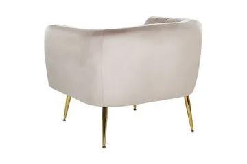 Amania Fåtölj - Sammet/Grå - Möbler - Fåtölj & stolar - Fåtölj