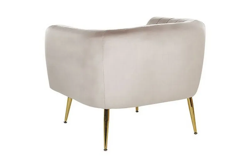 Amania Fåtölj - Sammet/Grå - Möbler - Fåtölj & stolar - Fåtölj