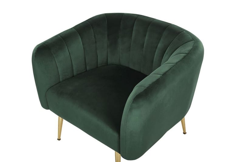 Amania Fåtölj - Sammet/Grön - Möbler - Fåtölj & stolar - Fåtölj - Clubfåtölj