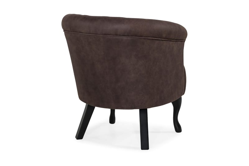 Clubfåtölj Thunia Siss - Vintage Brun - Möbler - Fåtölj & stolar - Fåtölj - Clubfåtölj