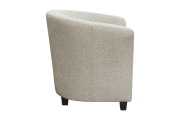 Clubfåtölj Polo Beige - Grå - Möbler - Fåtölj & stolar - Fåtölj - Clubfåtölj