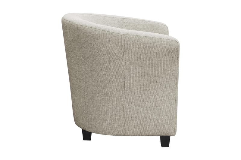 Clubfåtölj Polo Beige - Grå - Möbler - Fåtölj & stolar - Fåtölj - Clubfåtölj