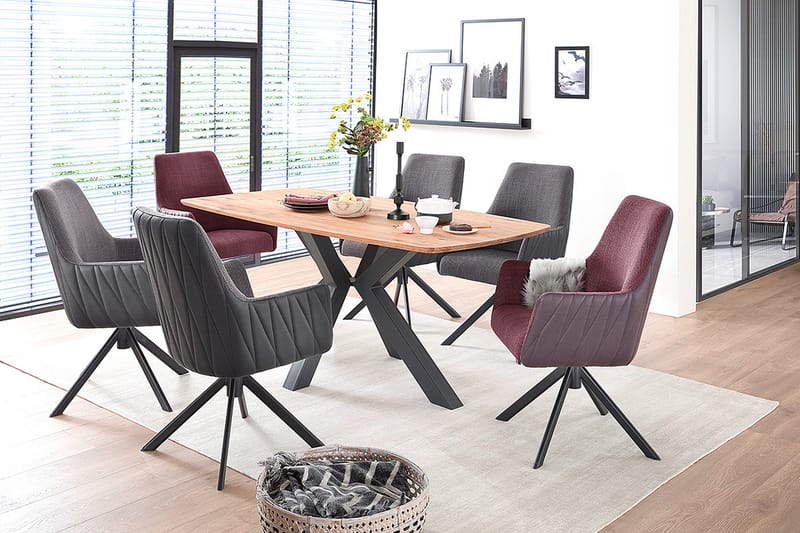 Karmstol Katarian - Lila - Möbler - Fåtölj & stolar - Fåtölj - Clubfåtölj