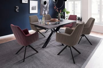 Karmstol Katarian - Lila - Möbler - Fåtölj & stolar - Fåtölj - Clubfåtölj