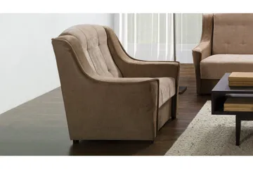 Niagara Fåtölj 83x90x93 cm - Beige/Brun - Möbler - Fåtölj & stolar - Fåtölj - Clubfåtölj