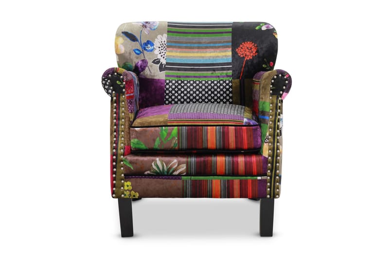 Owen Clubfåtölj Mönstrad - Flerfärgad - Möbler - Fåtölj & stolar - Fåtölj - Clubfåtölj