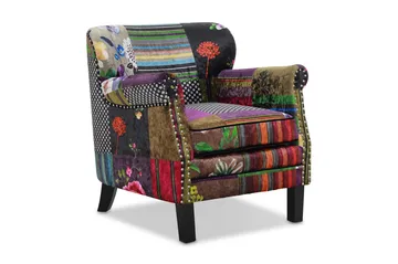 Owen Clubfåtölj Mönstrad - Flerfärgad - Möbler - Fåtölj & stolar - Fåtölj - Clubfåtölj