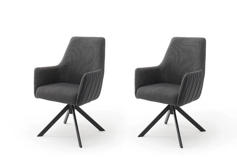 Thailan Karmstol - Antracit - Möbler - Fåtölj & stolar - Fåtölj - Clubfåtölj