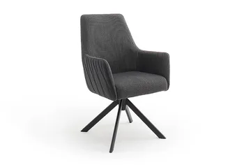 Thailan Karmstol - Antracit - Möbler - Fåtölj & stolar - Fåtölj - Clubfåtölj