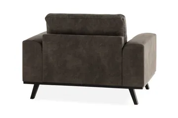 Copenhagen Fåtölj Konstläder - Mörkgrå - Möbler - Fåtölj & stolar - Fåtölj