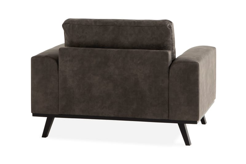 Copenhagen Fåtölj Konstläder - Mörkgrå - Möbler - Fåtölj & stolar - Fåtölj