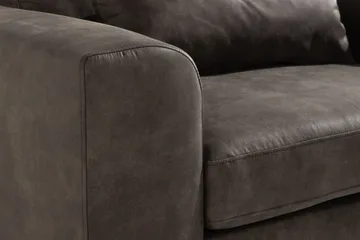 Copenhagen Fåtölj Konstläder - Mörkgrå - Möbler - Fåtölj & stolar - Fåtölj