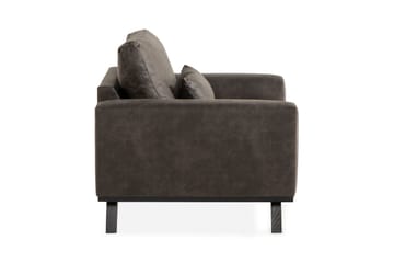 Copenhagen Fåtölj Konstläder - Mörkgrå - Möbler - Fåtölj & stolar - Fåtölj