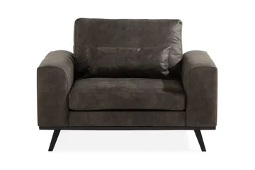 Copenhagen Fåtölj Konstläder - Mörkgrå - Möbler - Fåtölj & stolar - Fåtölj