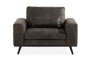 Copenhagen Fåtölj Konstläder - Mörkgrå - Möbler - Fåtölj & stolar - Fåtölj