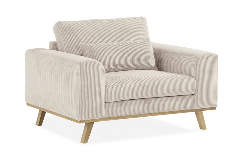 Copenhagen Fåtölj Manchester - Beige - Möbler - Fåtölj & stolar - Fåtölj