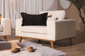 Copenhagen Fåtölj Manchester - Beige - Möbler - Fåtölj & stolar - Fåtölj