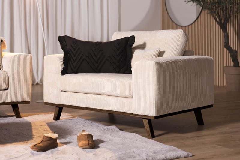 Copenhagen Fåtölj Manchester - Beige - Möbler - Fåtölj & stolar - Fåtölj