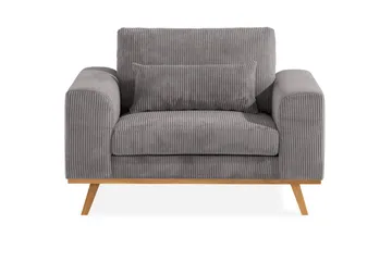 Copenhagen Fåtölj Manchester - Grå - Möbler - Fåtölj & stolar - Fåtölj