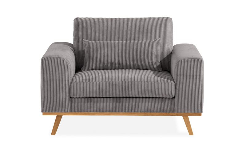 Copenhagen Fåtölj Manchester - Grå - Möbler - Fåtölj & stolar - Fåtölj